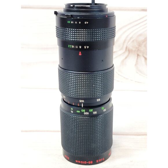 Quantaray Auto Zoom F/4.5 85-210mm Lens for Minolta No. 647150 - Picture 5 of 8